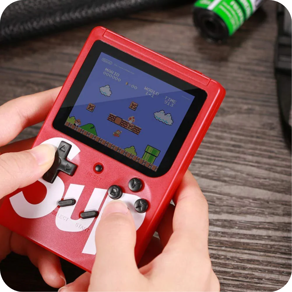 Retro GameBox 400-in-1 Portable Console – Relive the Classics